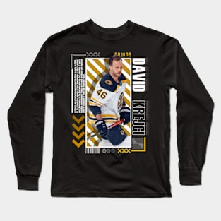 David Krejci Paper Poster Version 10 Long Sleeve T-Shirt